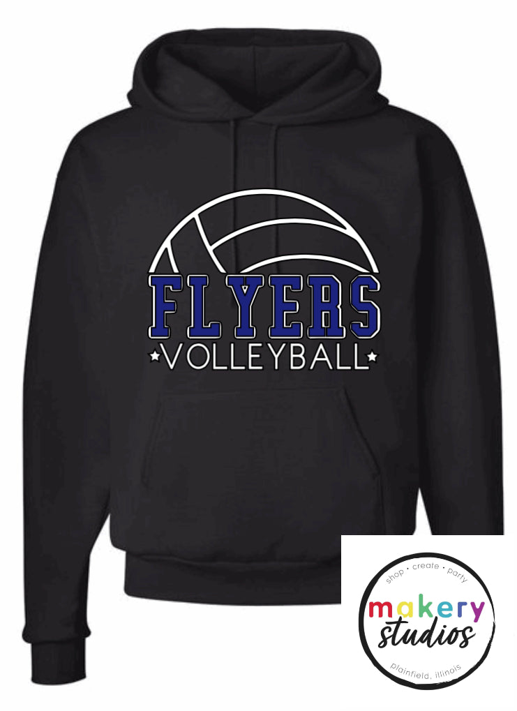 St Jude Volleyball Hooded Sweatshirts